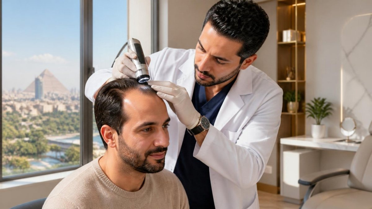 Hair transplant cost consultation in Cairo